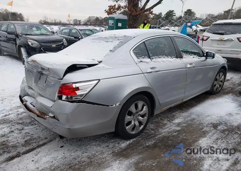 2008 Honda Accord 2.4 Ex из США, поврежденный, VIN 1HGCP267X8A805794